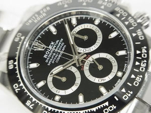 ROLEX Daytona black Dial Ref.116500LN '20 Oct receipt protective seal Mens 186727699 hannari-shop