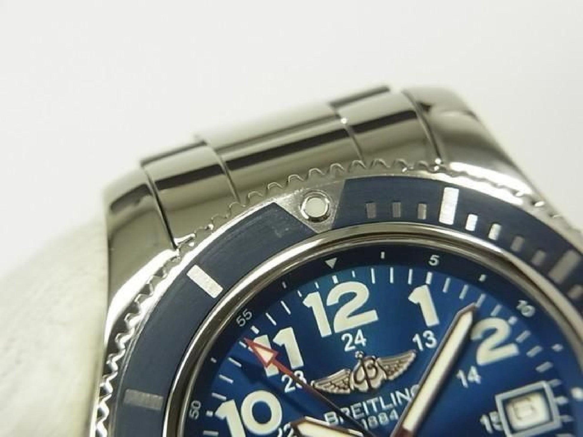 BREITLING SuperoceanII 42 blue Bracelet Specification Ref. A17365D1/C915 Mens 187036077 hannari-shop
