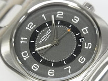 Hermes H08 39 MM Titanium/ Bracelet Genuine goods SP1.741 Mens 187088297 hannari-shop