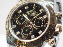 ROLEX Daytona combination black8P diamond 116503G '18 Mens 187103133 hannari-shop