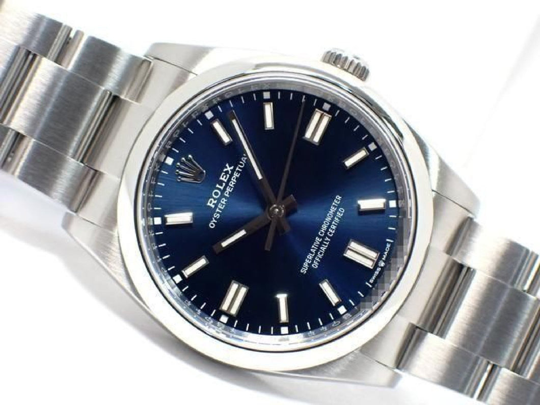 ROLEX Oyster PERPETUAL 36 blue Dial 126000 '22 Mens 187118561 hannari-shop