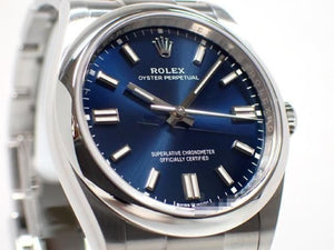 ROLEX Oyster PERPETUAL 36 blue Dial 126000 '22 Mens 187118561 hannari-shop