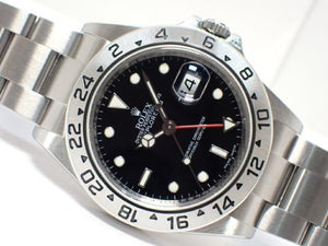 ROLEX EXPLORERII black Dial 16570 random series '11 Mens 187285078 hannari-shop
