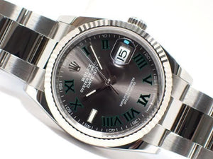ROLEX Datejust 36 Slate Roman Oyster Bracelet Ref.126234 '22 Mens 187334638 hannari-shop