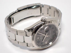 ROLEX Datejust 36 Slate Roman Oyster Bracelet Ref.126234 '22 Mens 187334638 hannari-shop