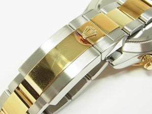 ROLEX Daytona SS &18KYG 8P diamond Ref.116523G V series Mens 187381099 hannari-shop