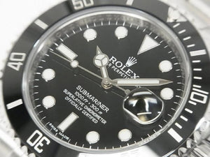 ROLEX Submariner date black 116610LN '14 purchased Mens 187451801 hannari-shop