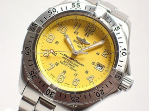 BREITLING Superocean Professional yellow Ref.A17345 Mens 187550715 hannari-shop