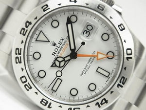 ROLEX EXPLORERII white Dial Ref.216570 new guarantee Mens 187575687 hannari-shop