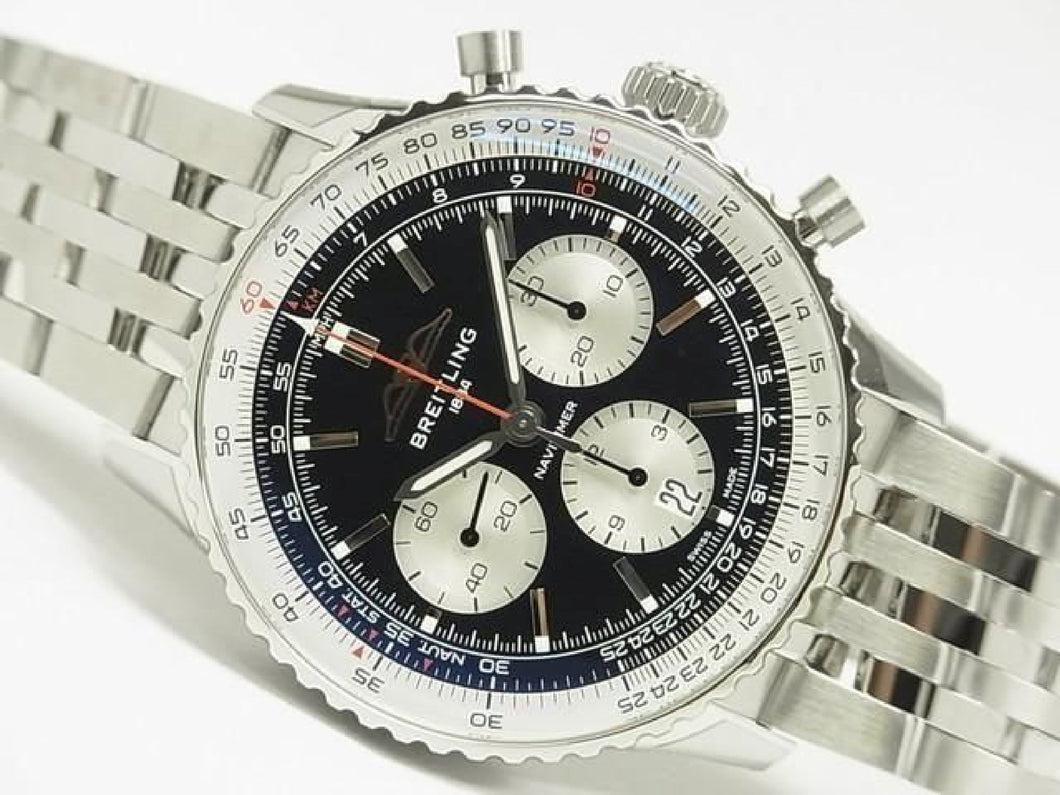 BREITLING Navitimer B01 Chronograph 43 AB0138211B1A1 unused Mens 187659068 hannari-shop