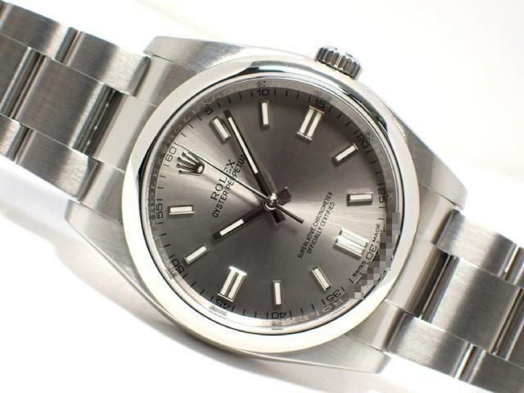 ROLEX Oyster PERPETUAL36 silver 116000 '16 Mens 187662262 hannari-shop