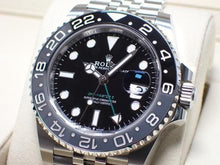 ROLEX GMT Master II gray/ black bezel 126710GRNR Jubilee unused Mens 187748849 hannari-shop