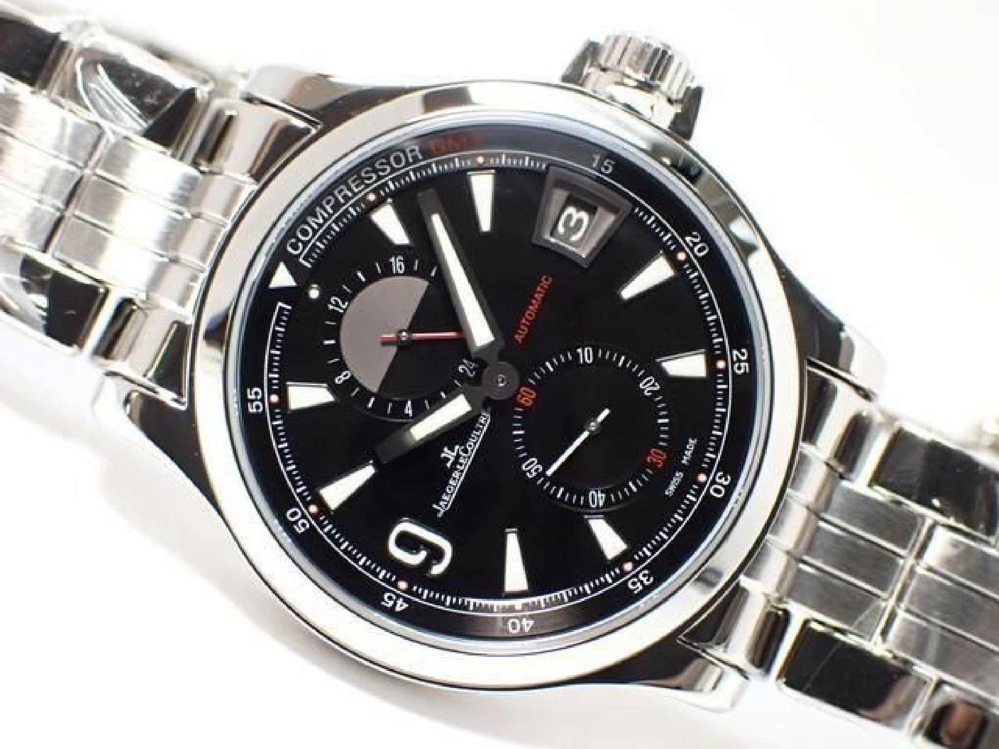 JAEGER LECOULTRE Master Compressor GMT Q1738171 '13 Mens 187949407 hannari-shop