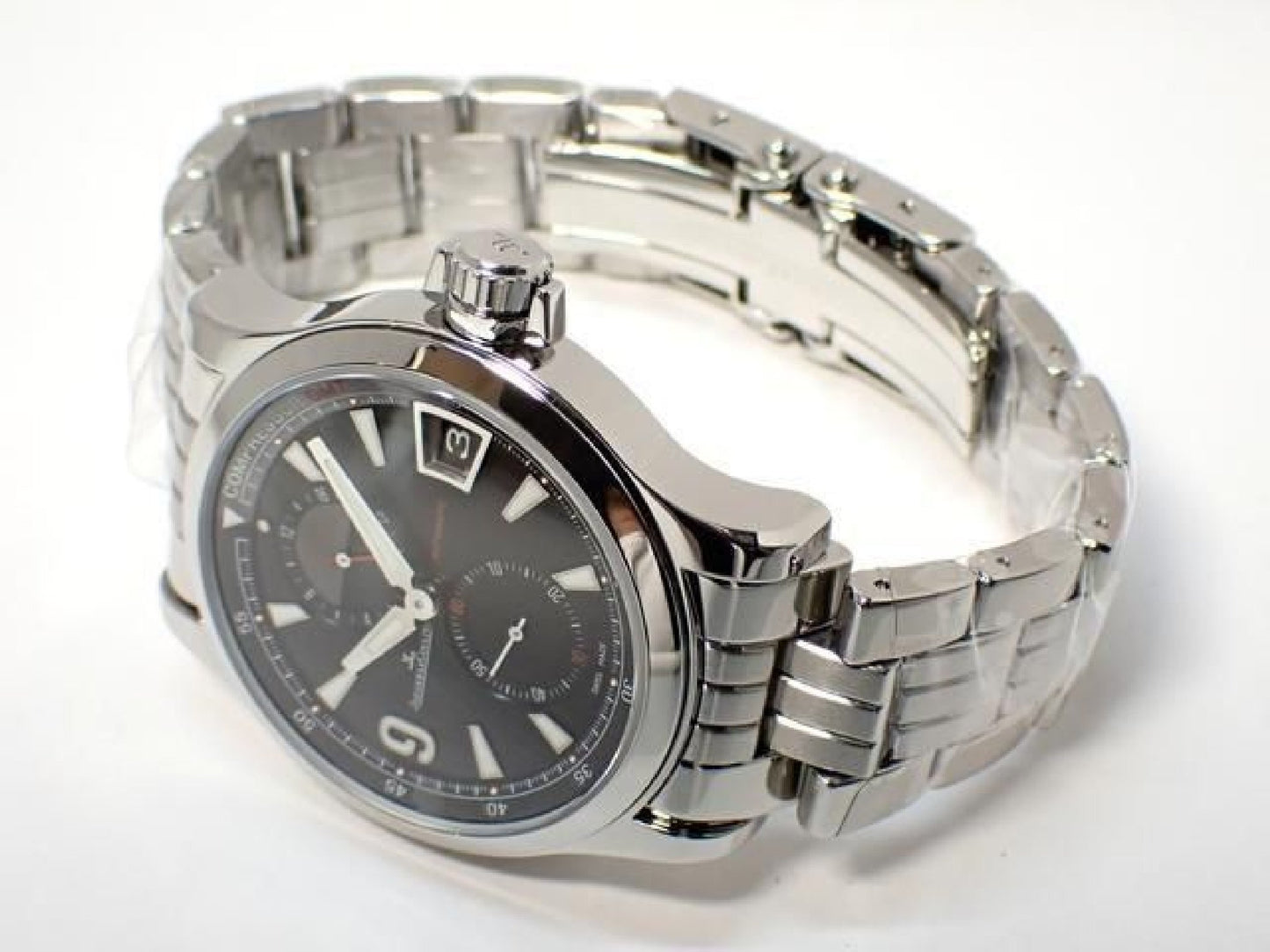JAEGER LECOULTRE Master Compressor GMT Q1738171 '13 Mens 187949407 hannari-shop