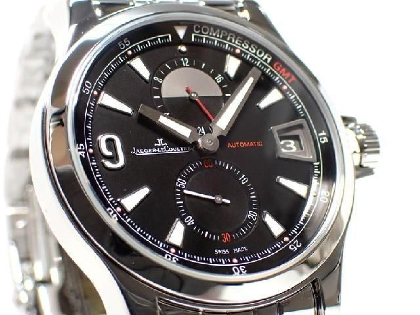 JAEGER LECOULTRE Master Compressor GMT Q1738171 '13 Mens 187949407 hannari-shop