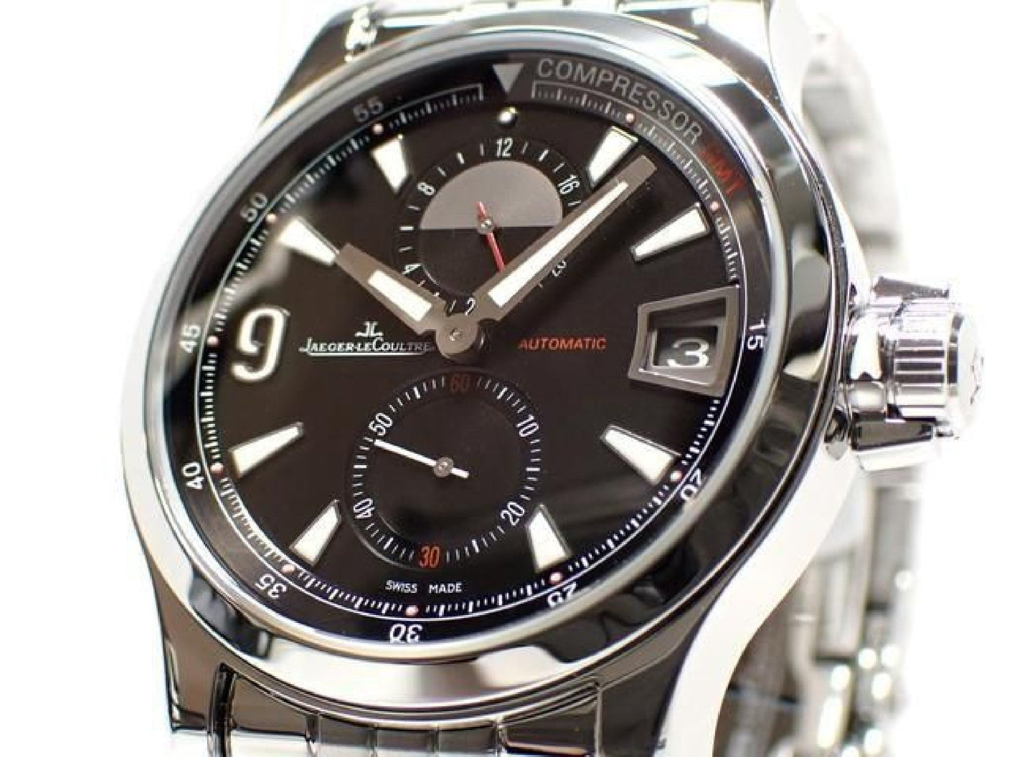 JAEGER LECOULTRE Master Compressor GMT Q1738171 '13 Mens 187949407 hannari-shop