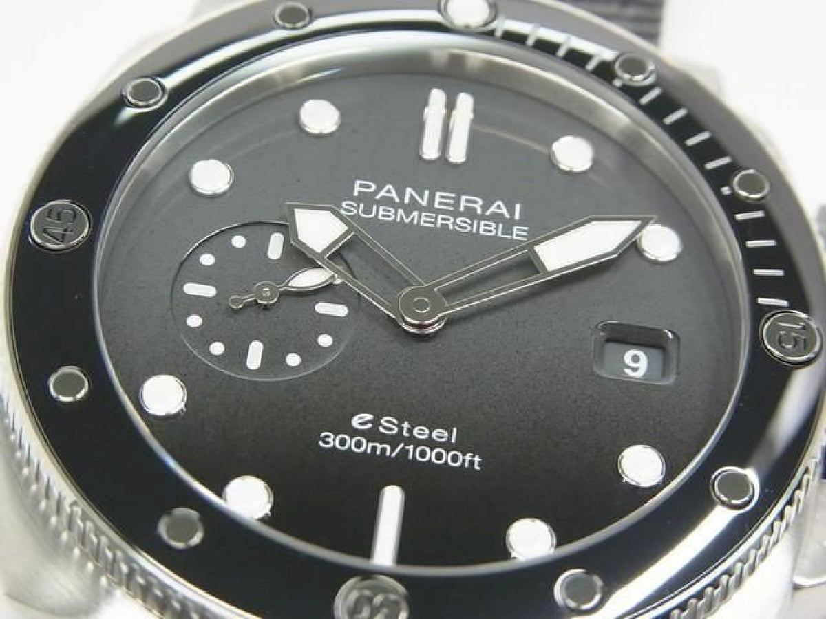 PANERAI Submersible Quaranta Quattro Grigio Roccia PAM01288 Mens 188575372 hannari-shop