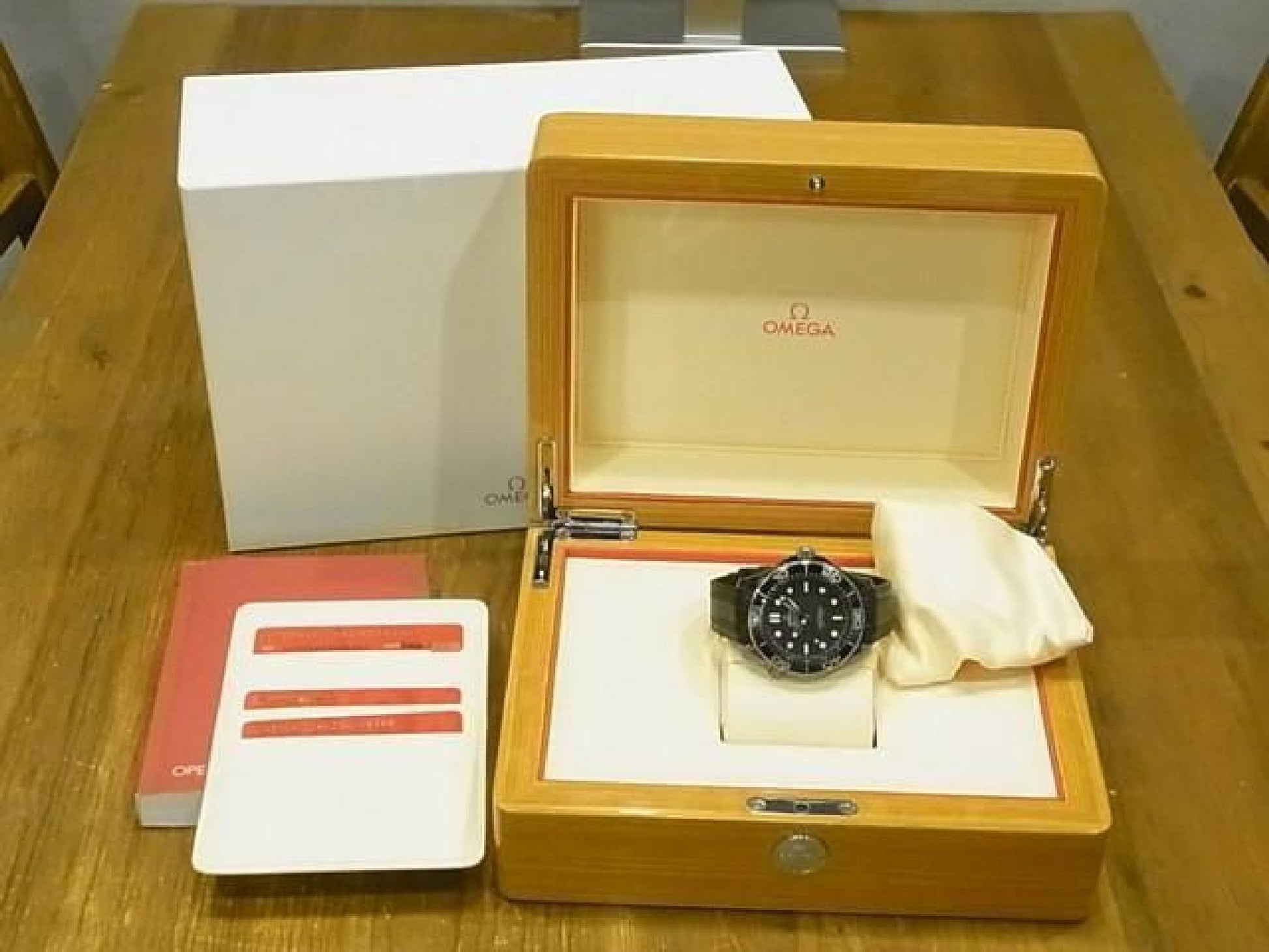 OMEGA SEA MASTER Divers300M Co-Axial Master Chrono meter 43.5 MM black ceramic Mens 188693848 hannari-shop