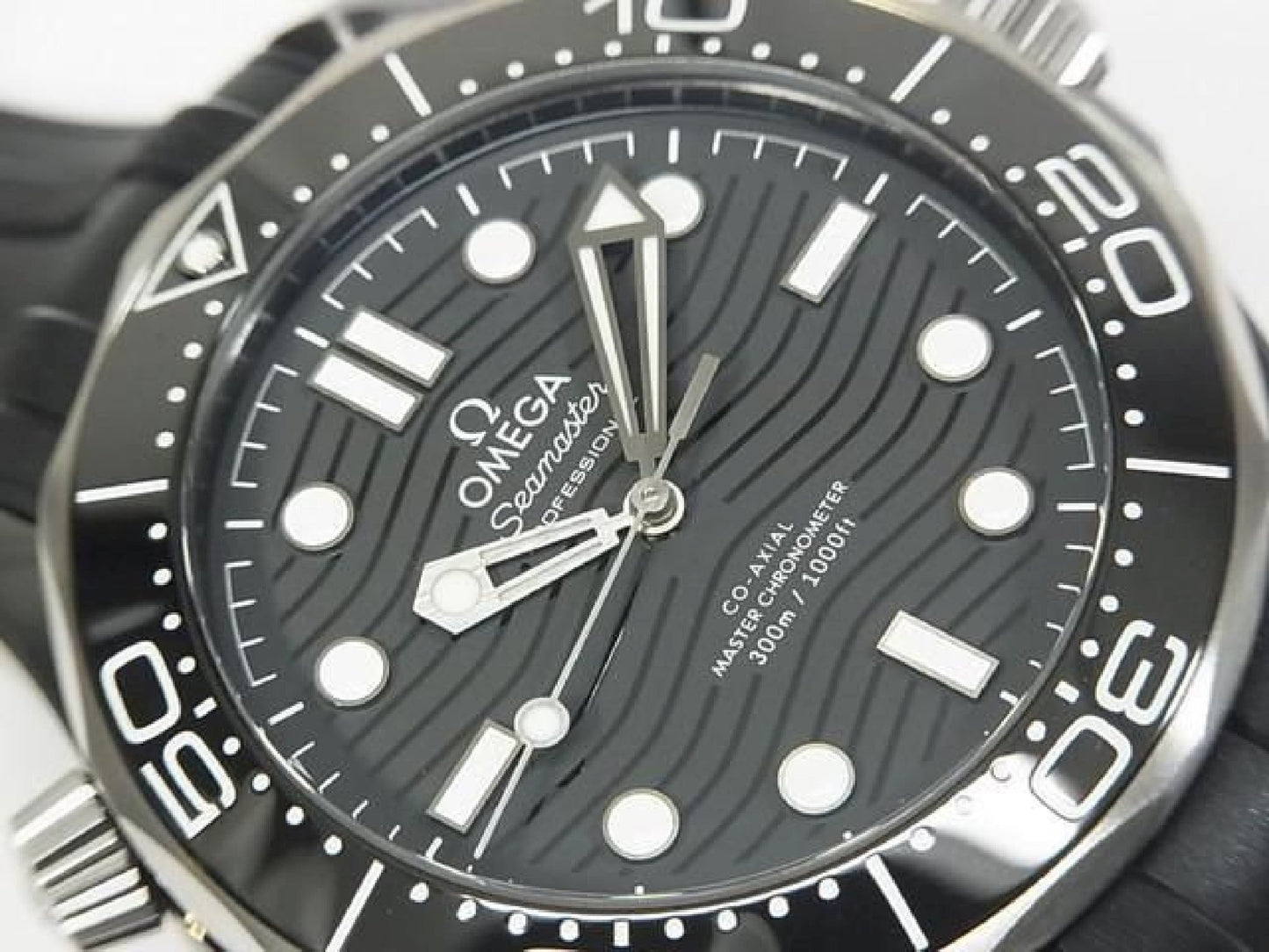 OMEGA SEA MASTER Divers300M Co-Axial Master Chrono meter 43.5 MM black ceramic Mens 188693848 hannari-shop