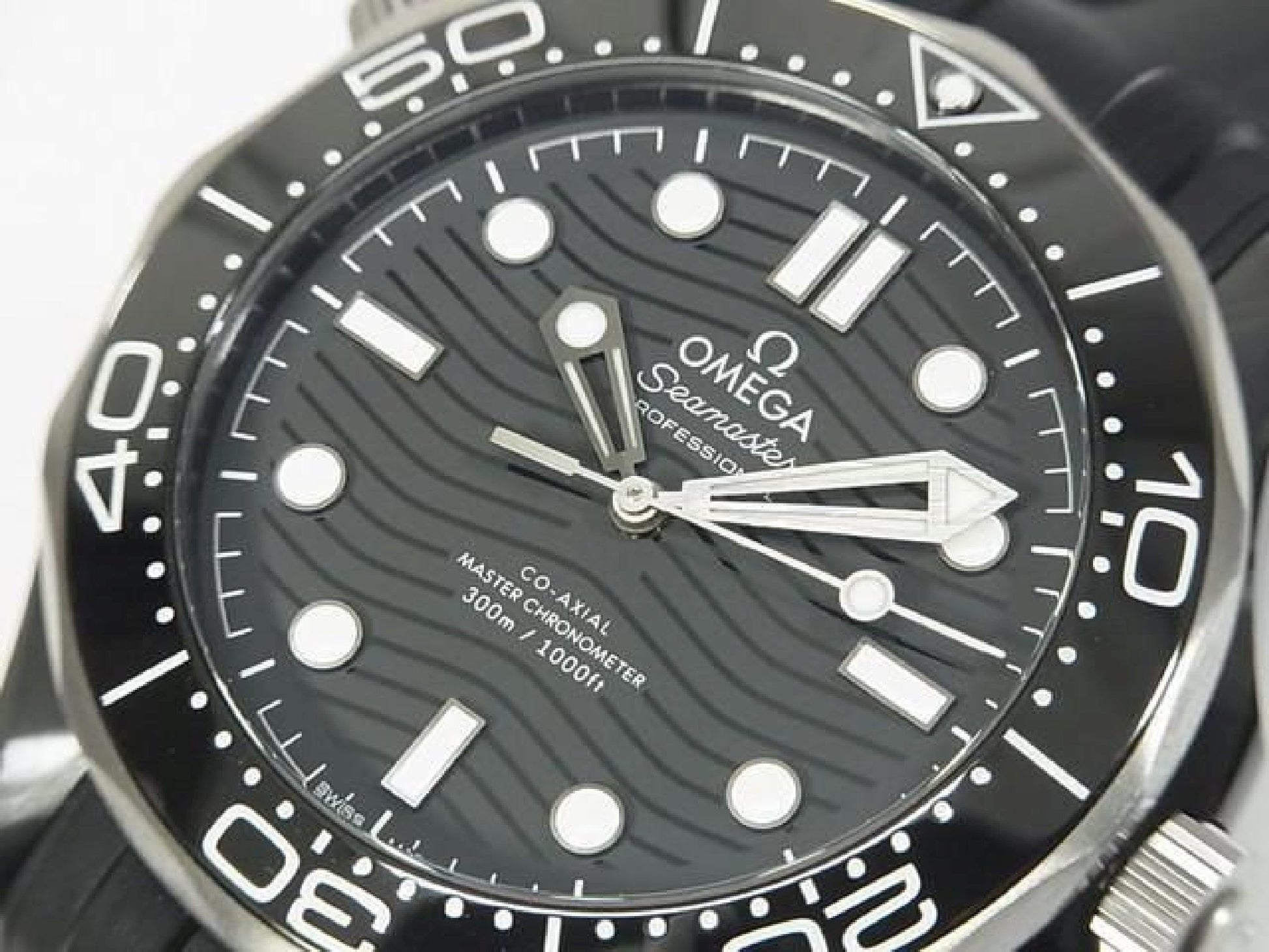 OMEGA SEA MASTER Divers300M Co-Axial Master Chrono meter 43.5 MM black ceramic Mens 188693848 hannari-shop