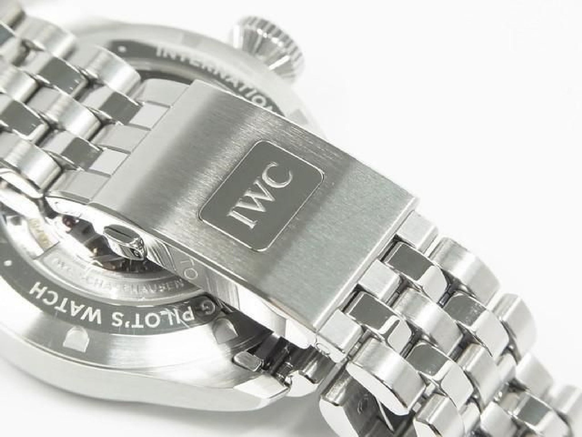 IWC large Pilot's watch 43 blue IW329304 Mens 188914003 hannari-shop