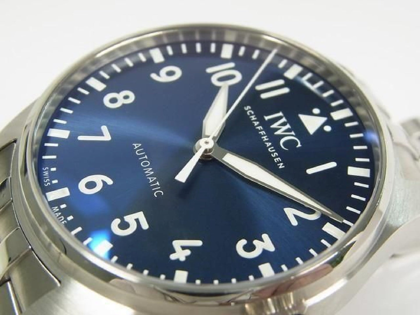 IWC large Pilot's watch 43 blue IW329304 Mens 188914003 hannari-shop