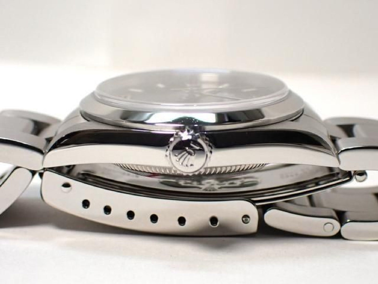 ROLEX Oyster PERPETUAL black3 6 9 67480 U series '98 Mens 189282561 hannari-shop