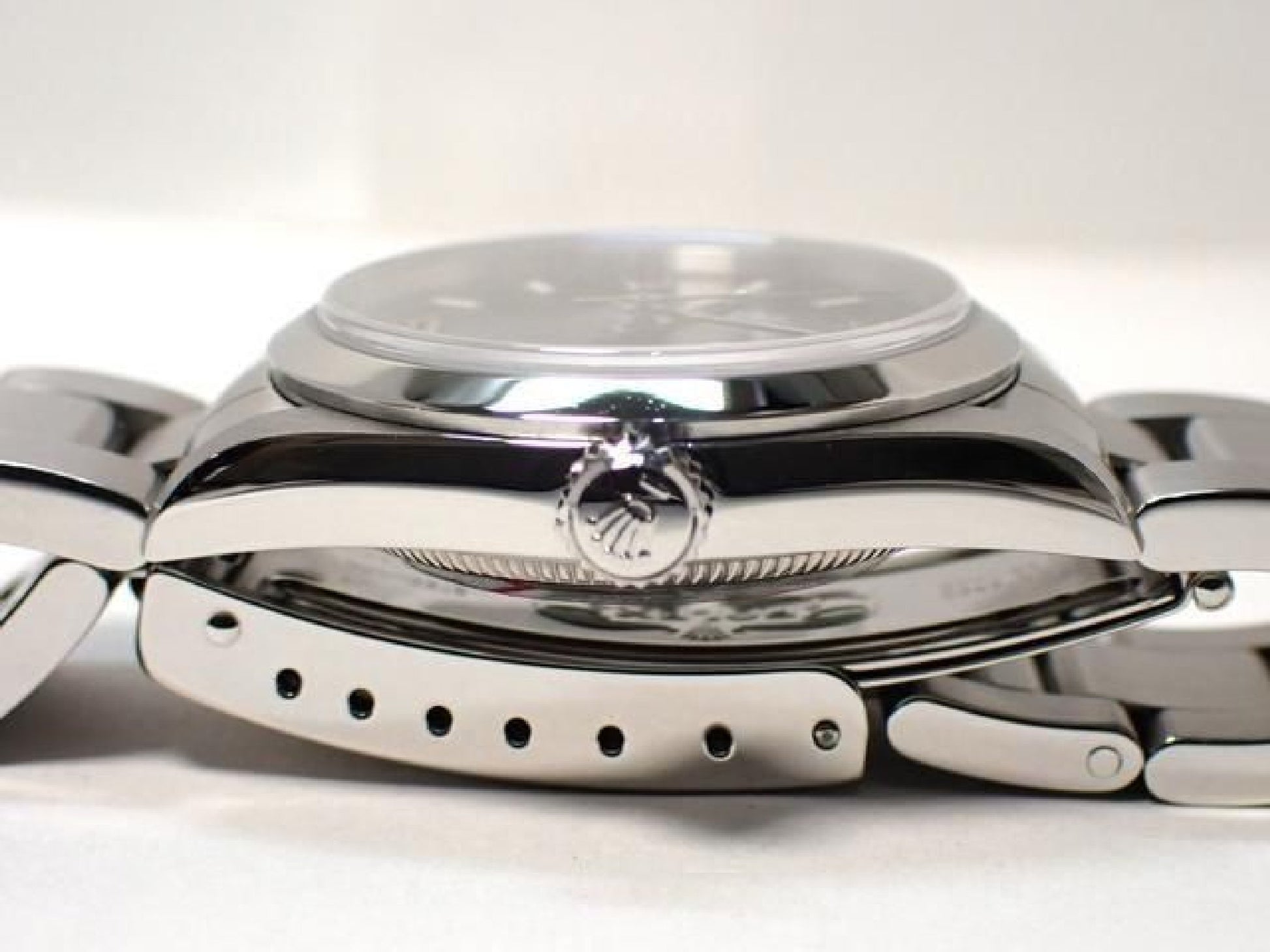 ROLEX Oyster PERPETUAL black3 6 9 67480 U series '98 Mens 189282561 hannari-shop