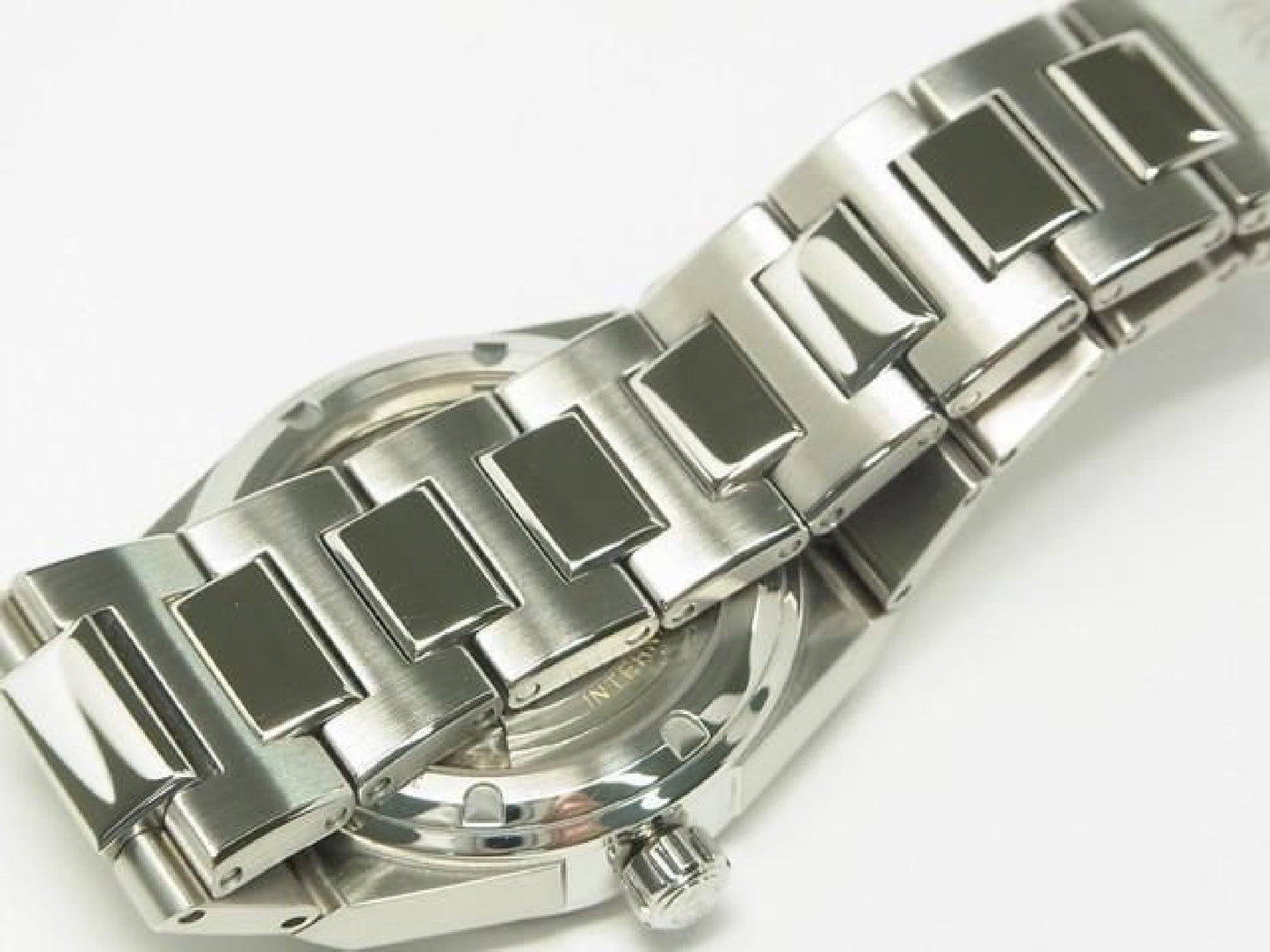 IWC Ingenieur Automatic 40 MM silver IW322801 Sapphire crystal caseback Mens 189299441 hannari-shop
