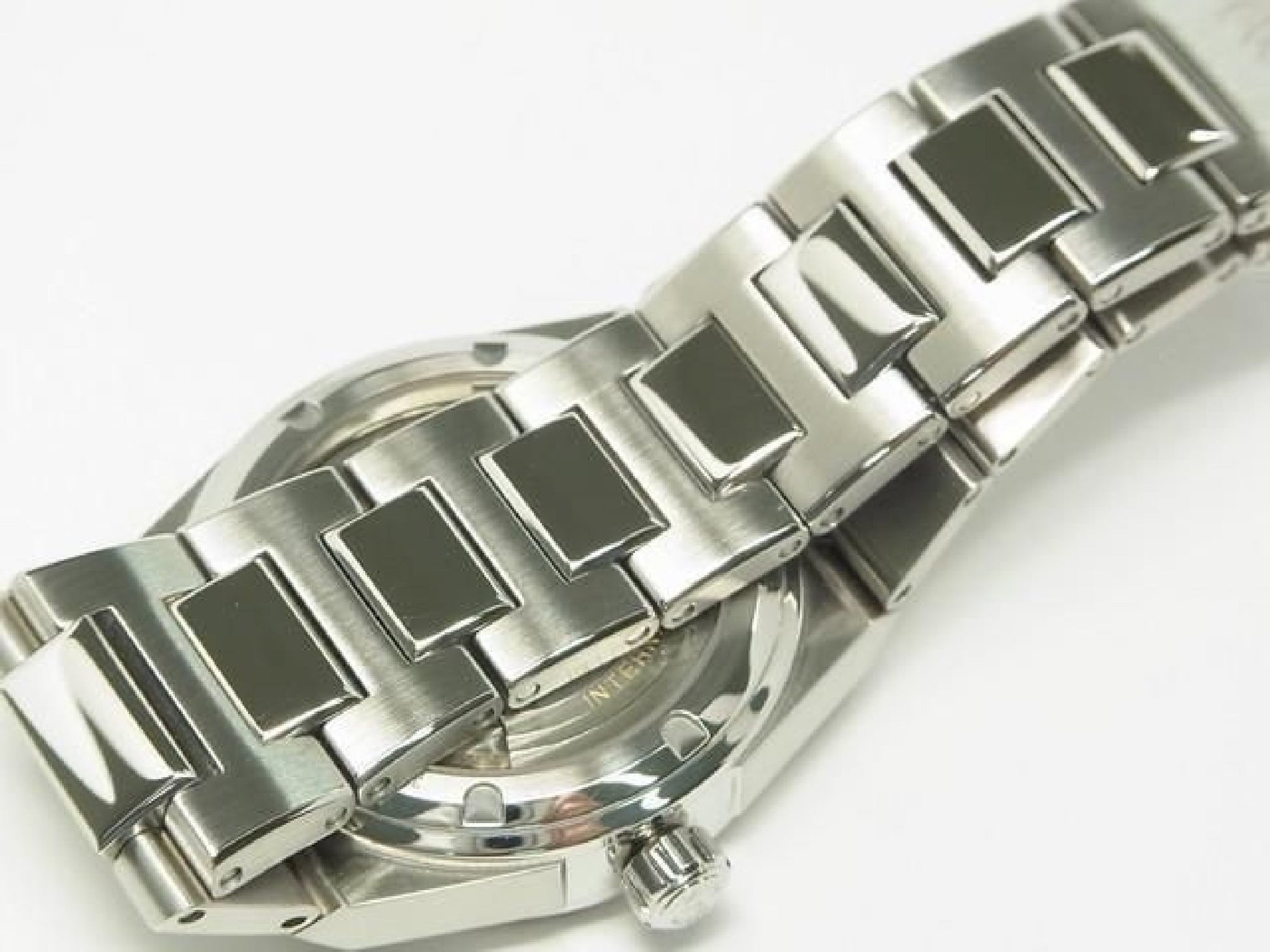 IWC Ingenieur Automatic 40 MM silver IW322801 Sapphire crystal caseback Mens 189299441 hannari-shop