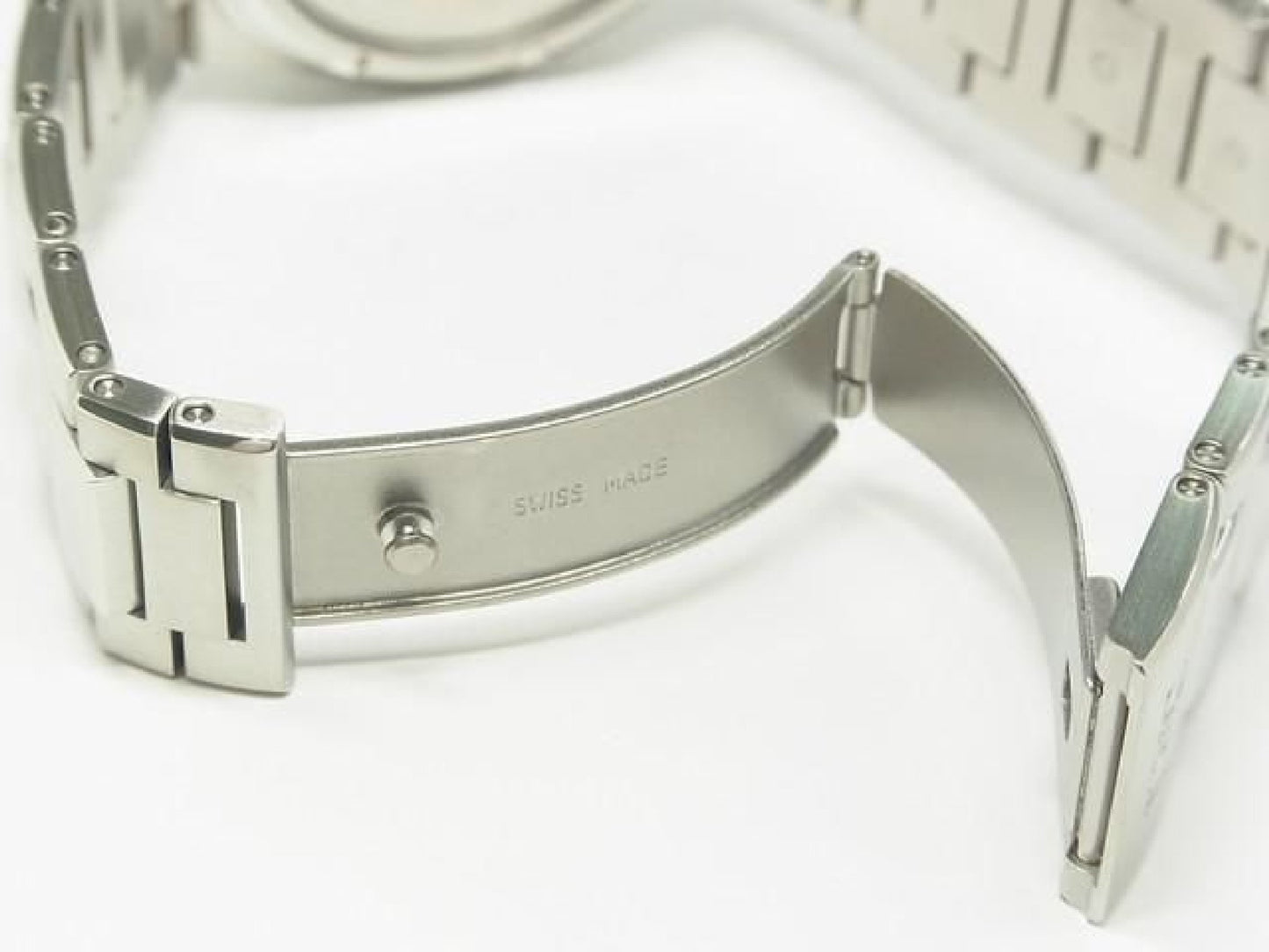 IWC Ingenieur Automatic 40 MM silver IW322801 Sapphire crystal caseback Mens 189299441 hannari-shop