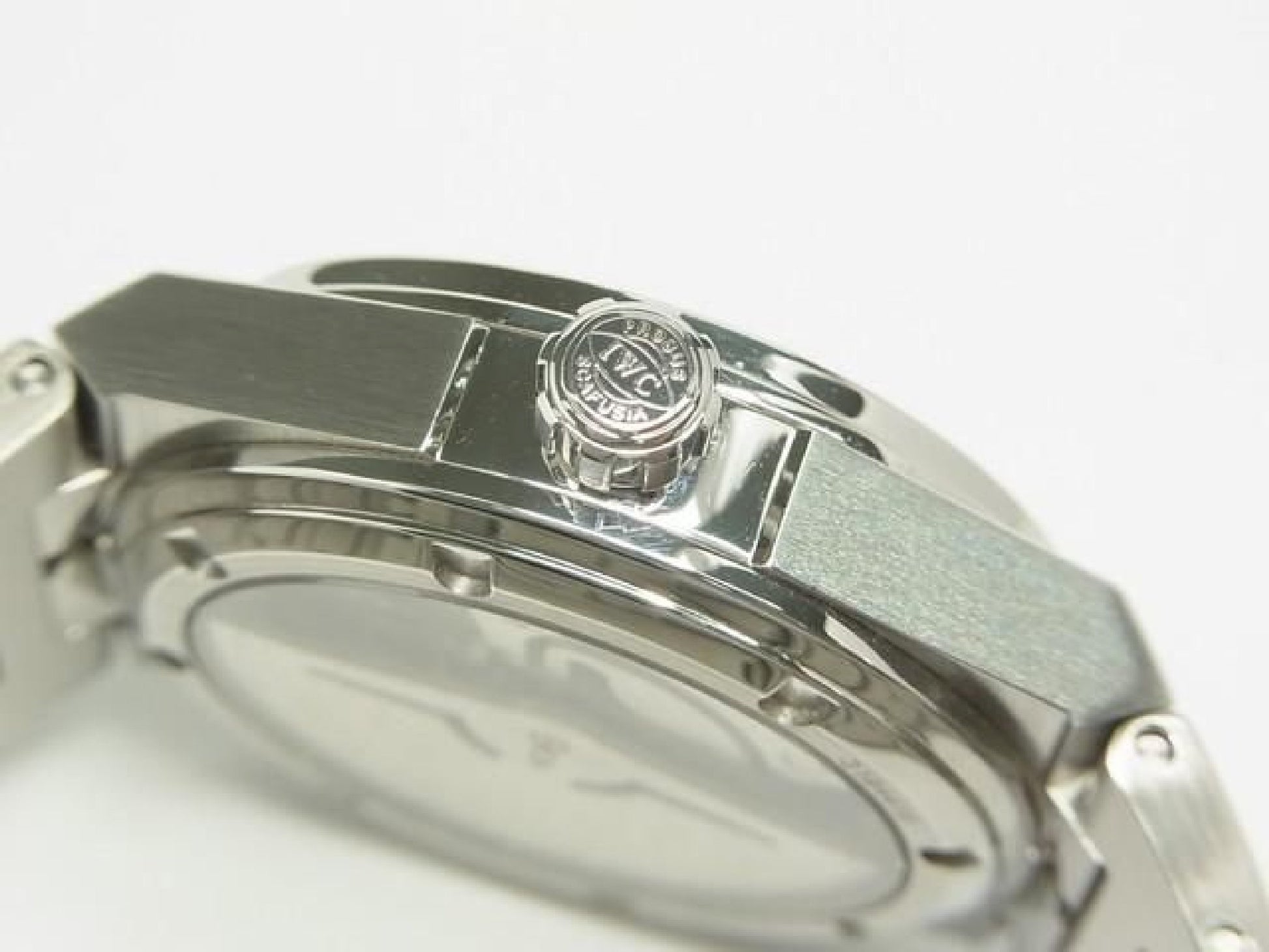 IWC Ingenieur Automatic 40 MM silver IW322801 Sapphire crystal caseback Mens 189299441 hannari-shop