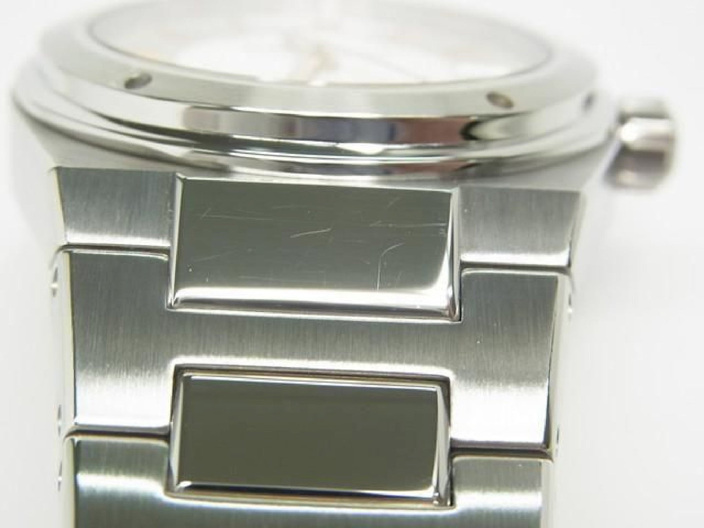 IWC Ingenieur Automatic 40 MM silver IW322801 Sapphire crystal caseback Mens 189299441 hannari-shop