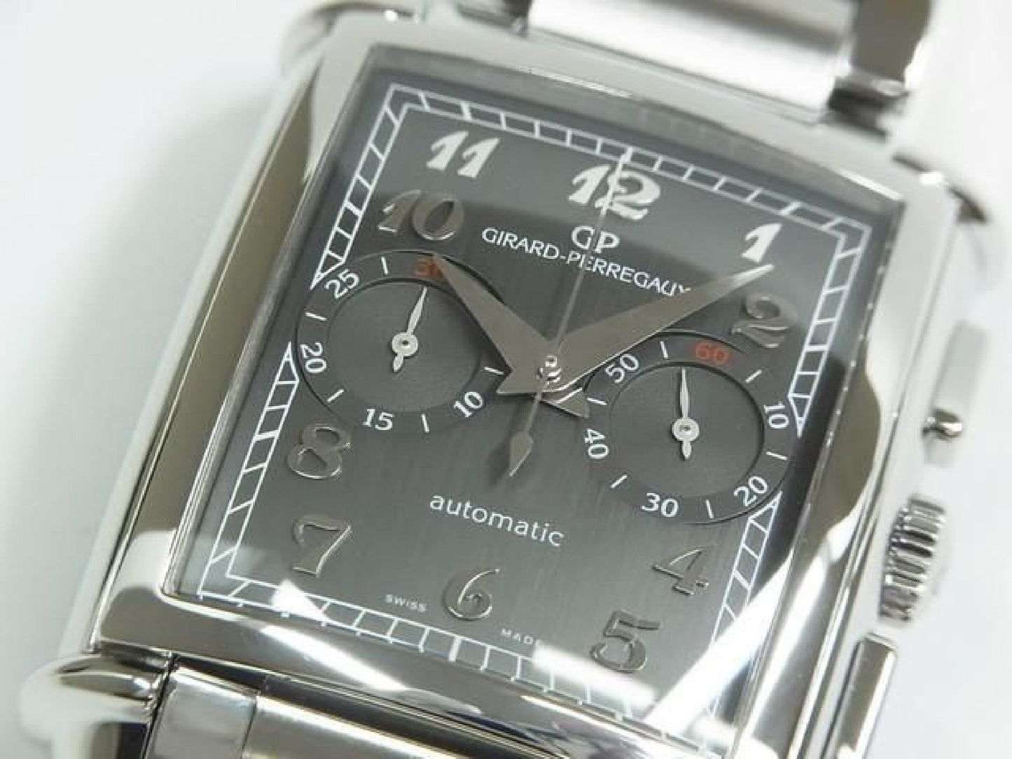 GIRARD PERREGAUX vintage1945 Chronograph XXL gray 25883 Mens 189797522 hannari-shop