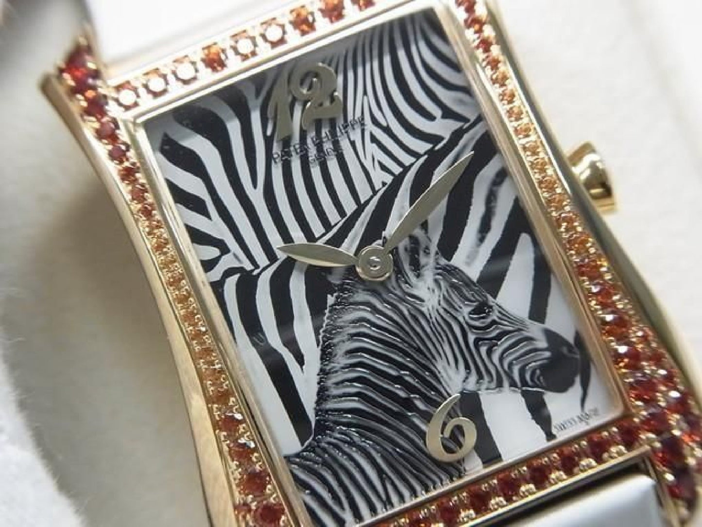 PATEK PHILIPPE Gondolo Serata 18KRG zebra motif 4962/200R-010 Mens 190732018 hannari-shop