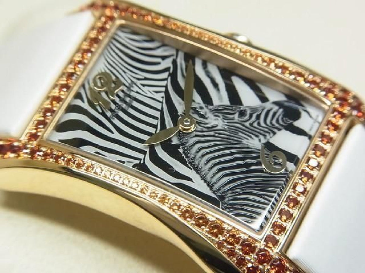 PATEK PHILIPPE Gondolo Serata 18KRG zebra motif 4962/200R-010 Mens 190732018 hannari-shop