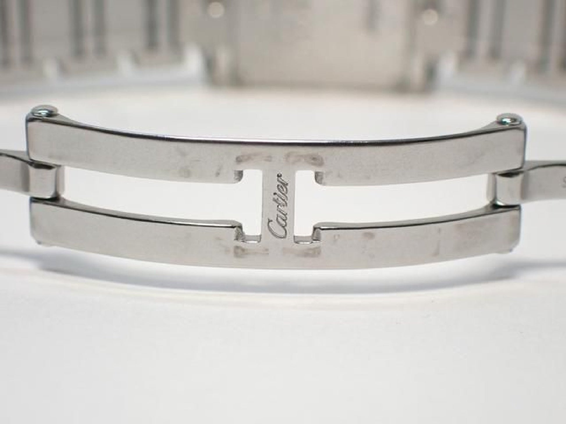 CARTIER Tank Francaise silver SM quartz W51008Q3 Womens 190795790 hannari-shop