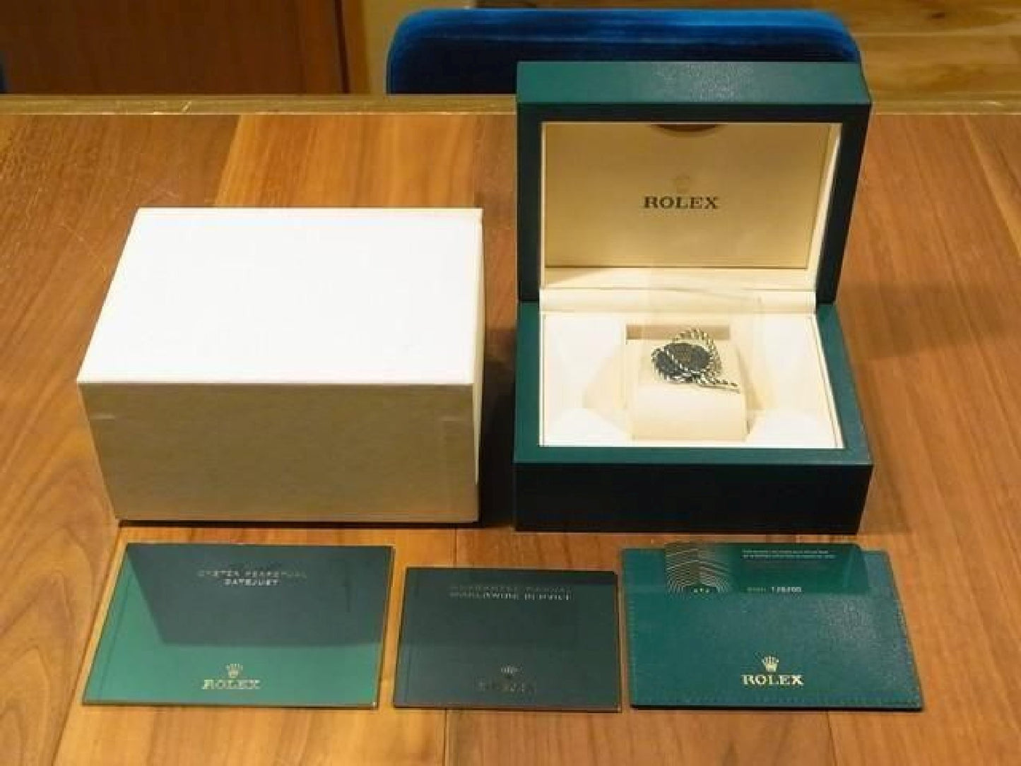 ROLEX Datejust 36 white Roman 126200 '21 purchased Mens 190821862 hannari-shop