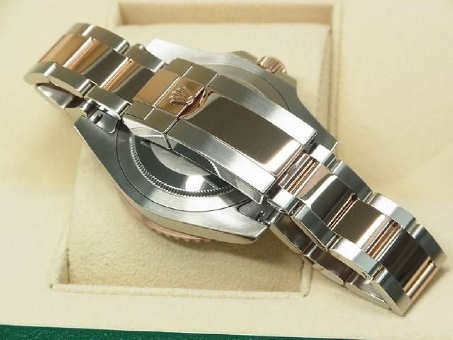ROLEX GMT MasterII SS x Everose Gold 126711CHNR '22 purchased Mens 190903547 hannari-shop