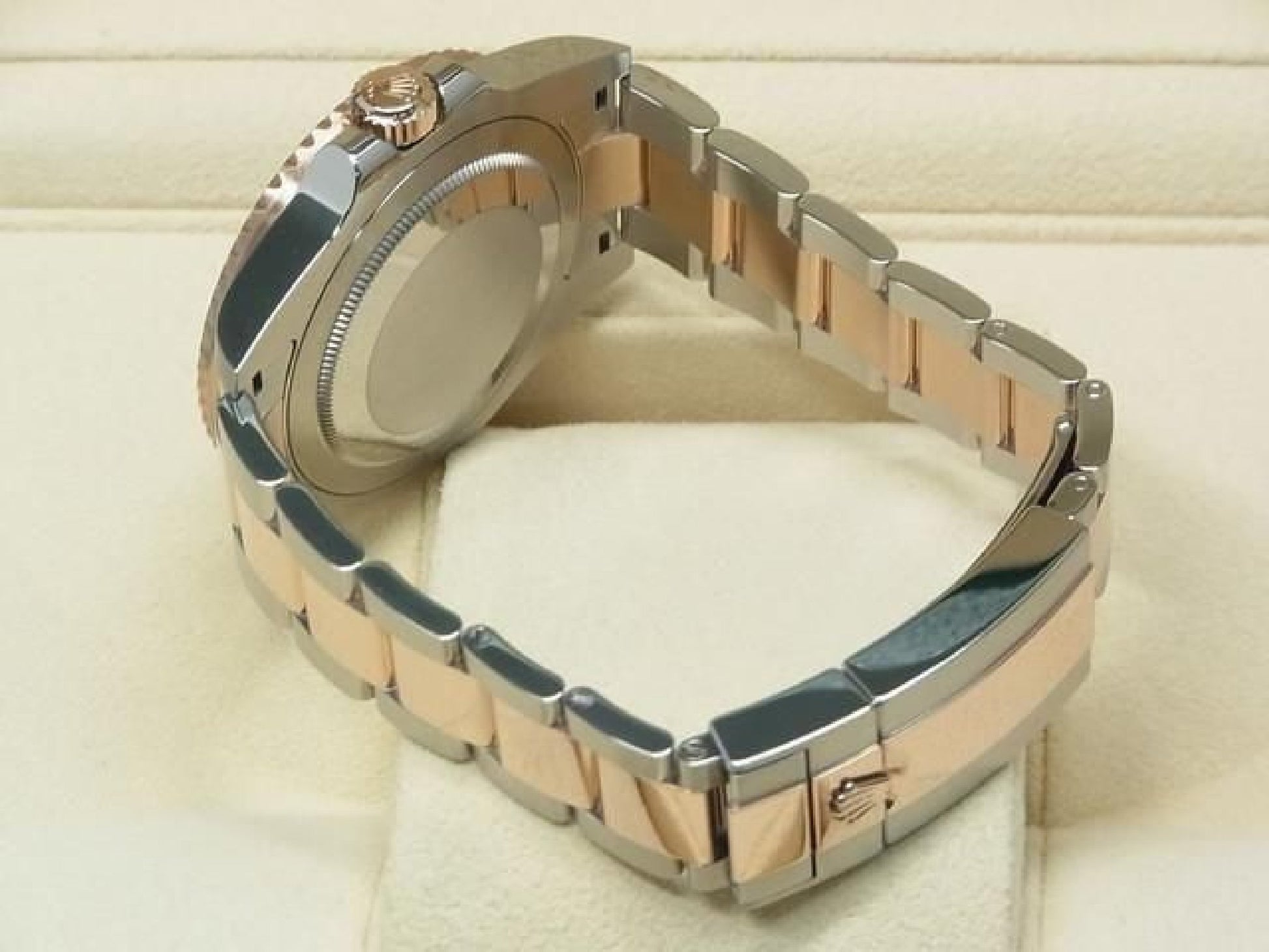 ROLEX GMT MasterII SS x Everose Gold 126711CHNR '22 purchased Mens 190903547 hannari-shop