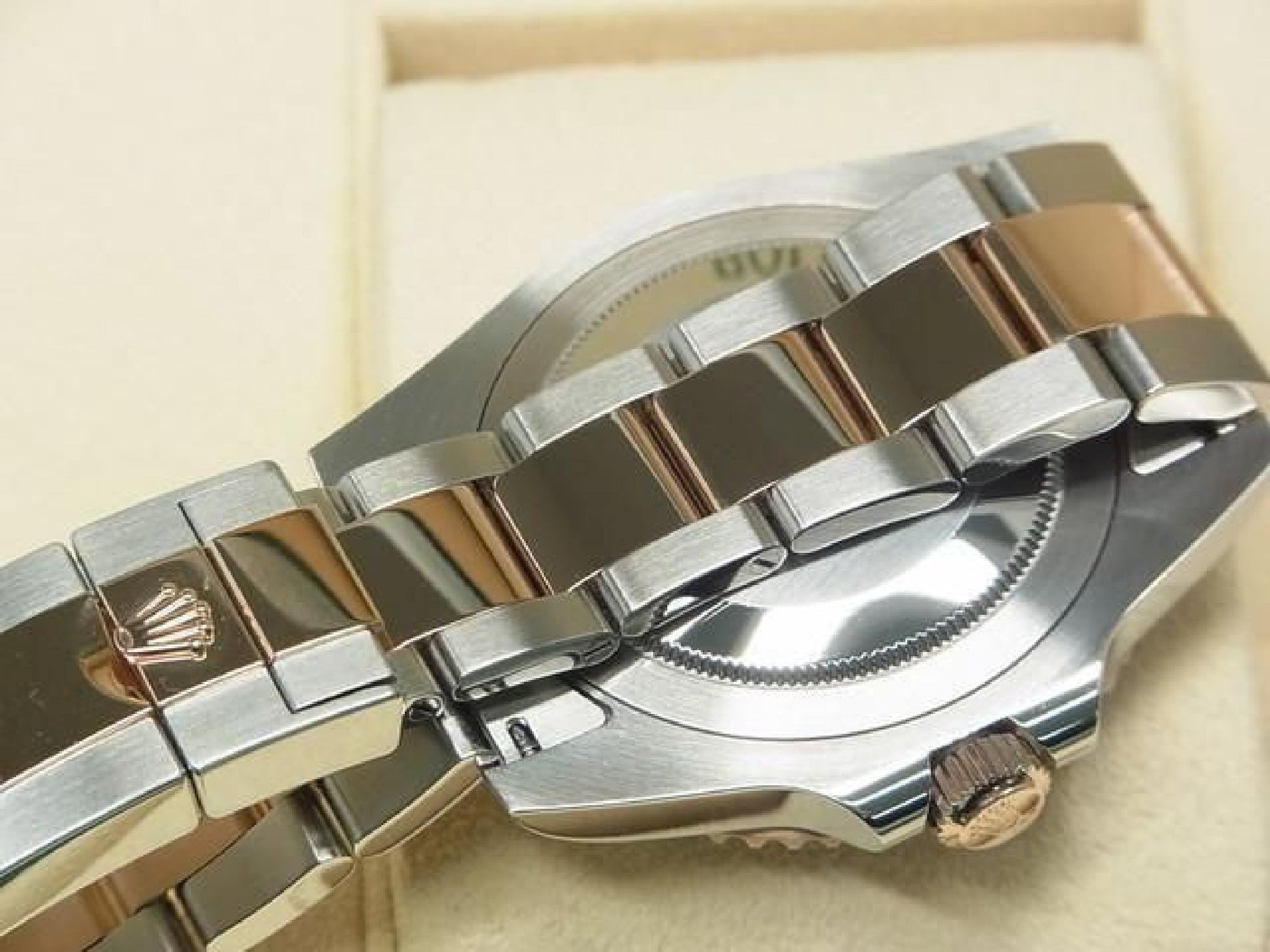 ROLEX GMT MasterII SS x Everose Gold 126711CHNR '22 purchased Mens 190903547 hannari-shop