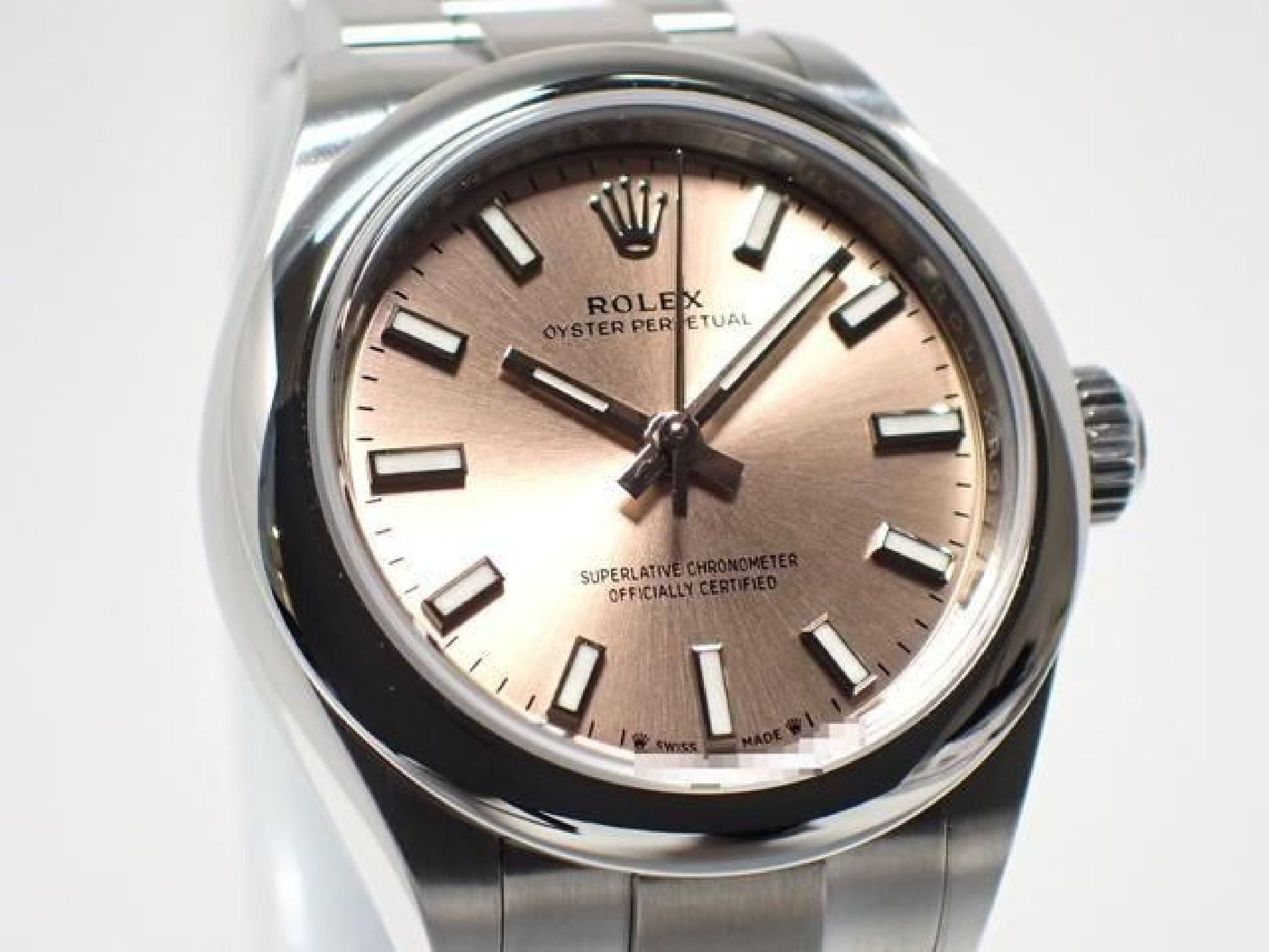 ROLEX Oyster PERPETUAL 28 pink '21 276200 Mens 191232868 hannari-shop