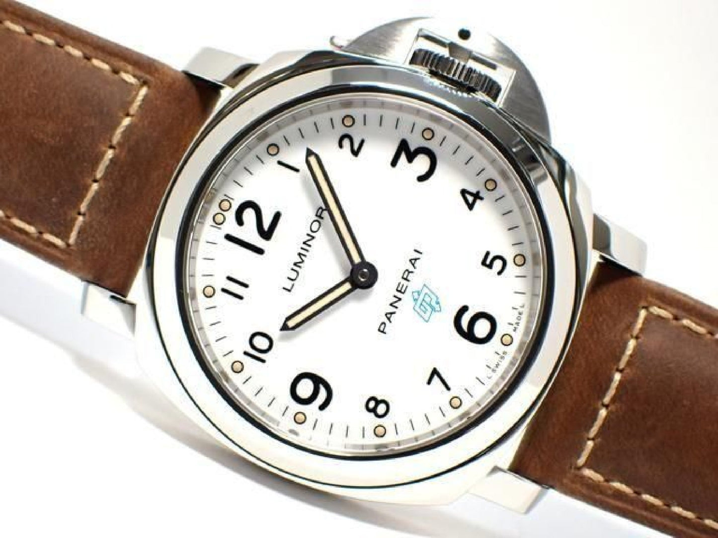 PANERAI Luminor Base logo white PAM00630 R series '15 Mens 191235689 hannari-shop
