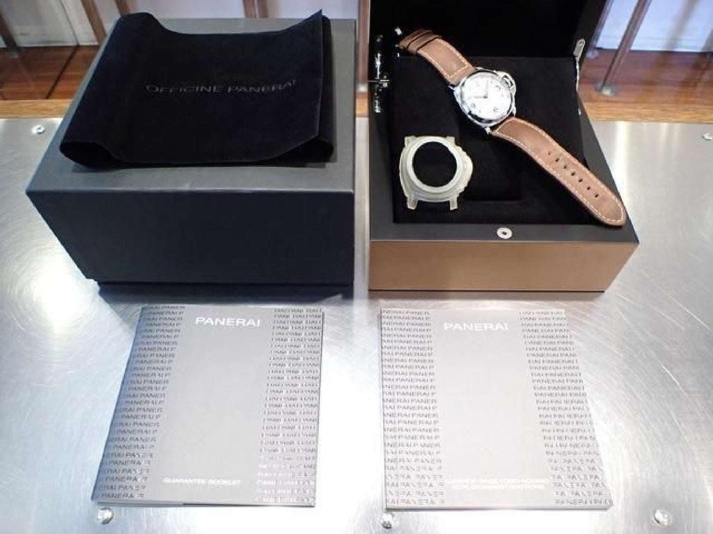 PANERAI Luminor Base logo white PAM00630 R series '15 Mens 191235689 hannari-shop