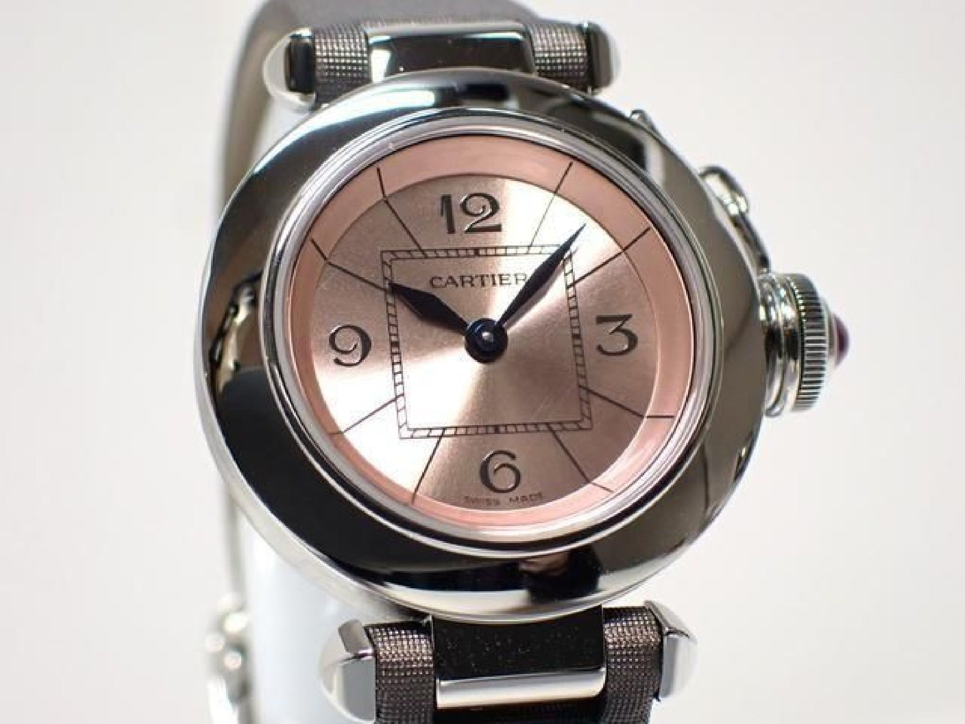 CARTIER Miss Pasha pink quartz W3140026 '19 Womens 191416931 hannari-shop