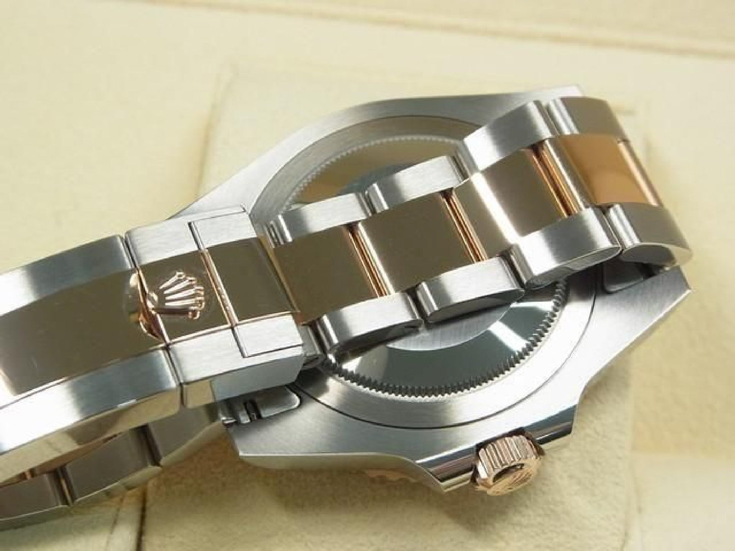 ROLEX GMT MasterII SS x Everose Gold 126711CHNR unused Mens 191418422 hannari-shop