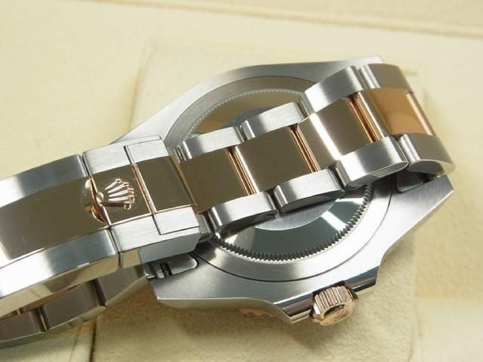 ROLEX GMT MasterII SS x Everose Gold 126711CHNR unused Mens 191418422 hannari-shop