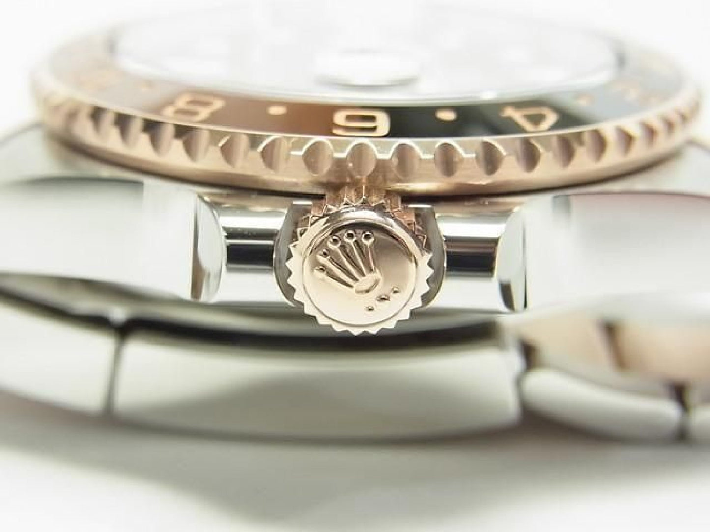 ROLEX GMT MasterII SS x Everose Gold 126711CHNR 25 purchased Mens 191431369 hannari-shop