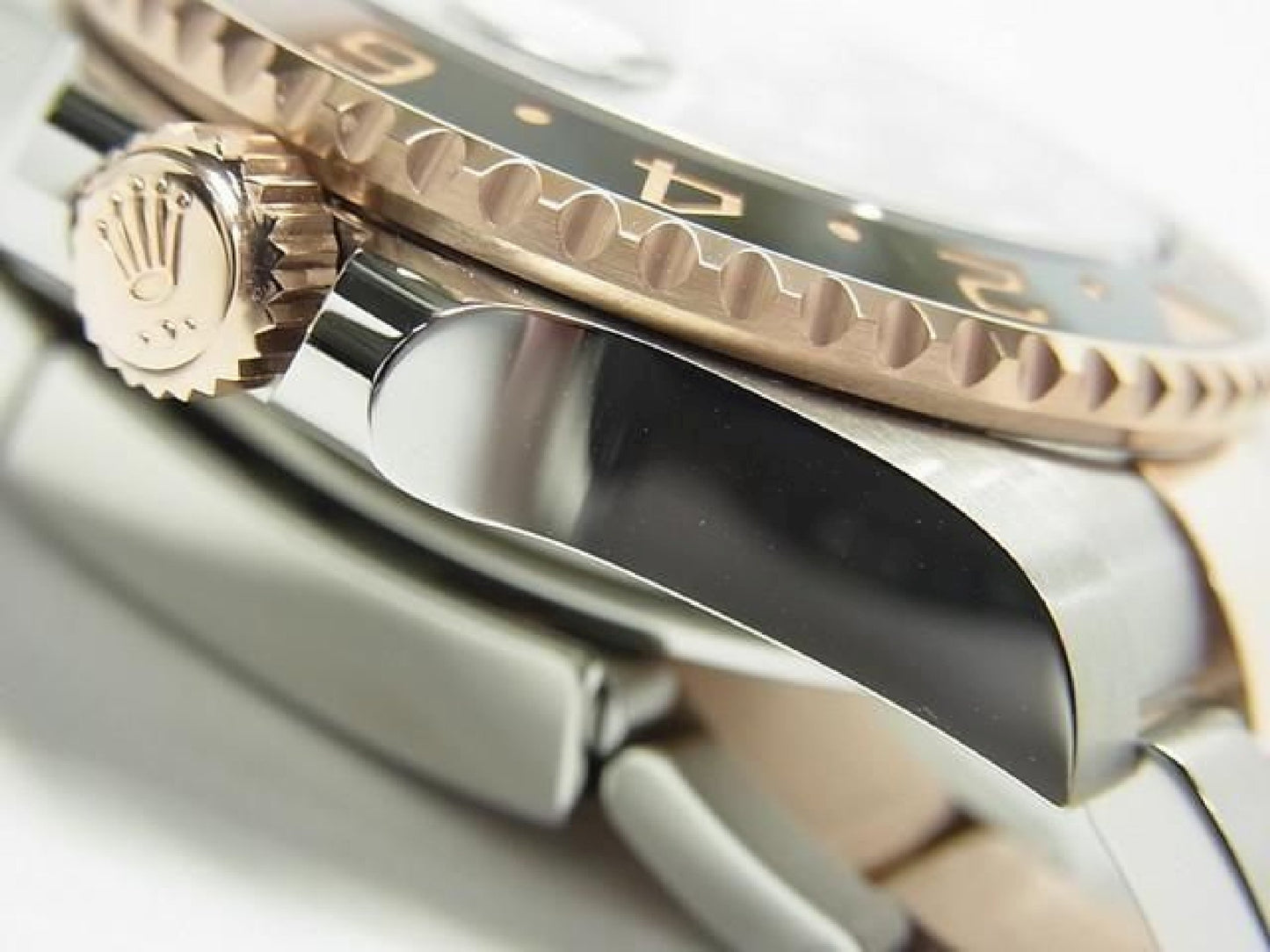 ROLEX GMT MasterII SS x Everose Gold 126711CHNR 25 purchased Mens 191431369 hannari-shop