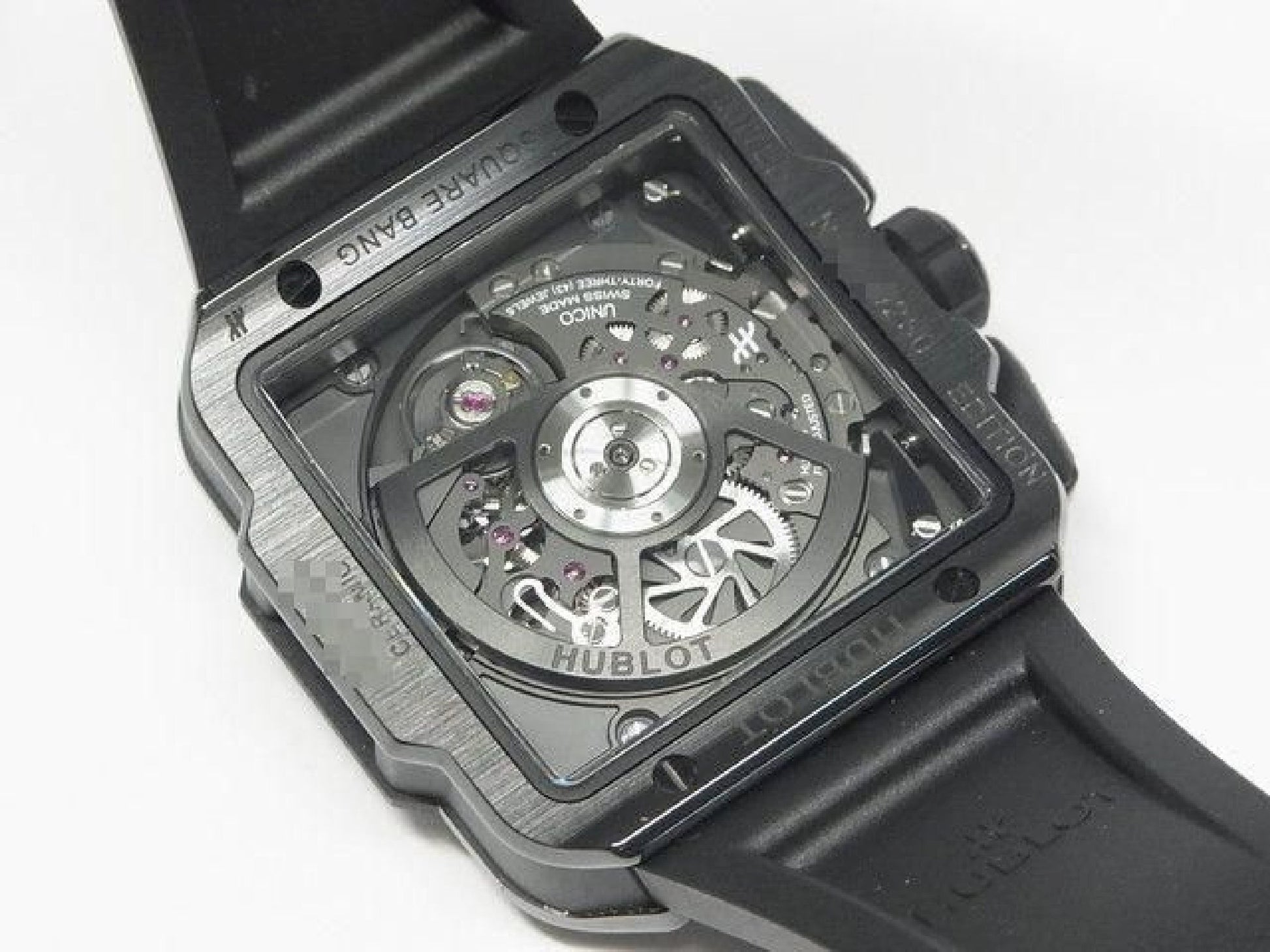 HUBLOT Square Bang Unico all black world250 Lot Limited Mens 191479219 hannari-shop